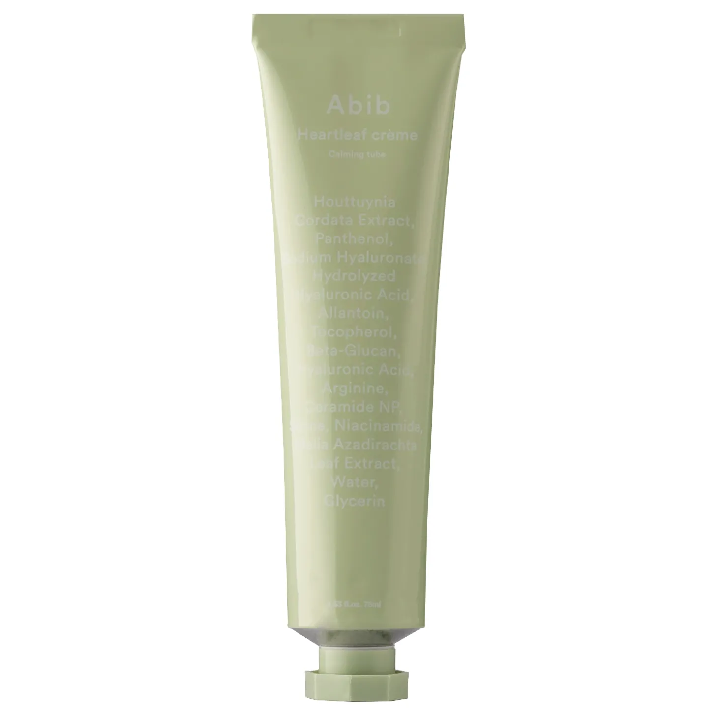 Abib - Heartleaf Creme Calming Tube - Kojący Krem z Pstrolistką - 75ml