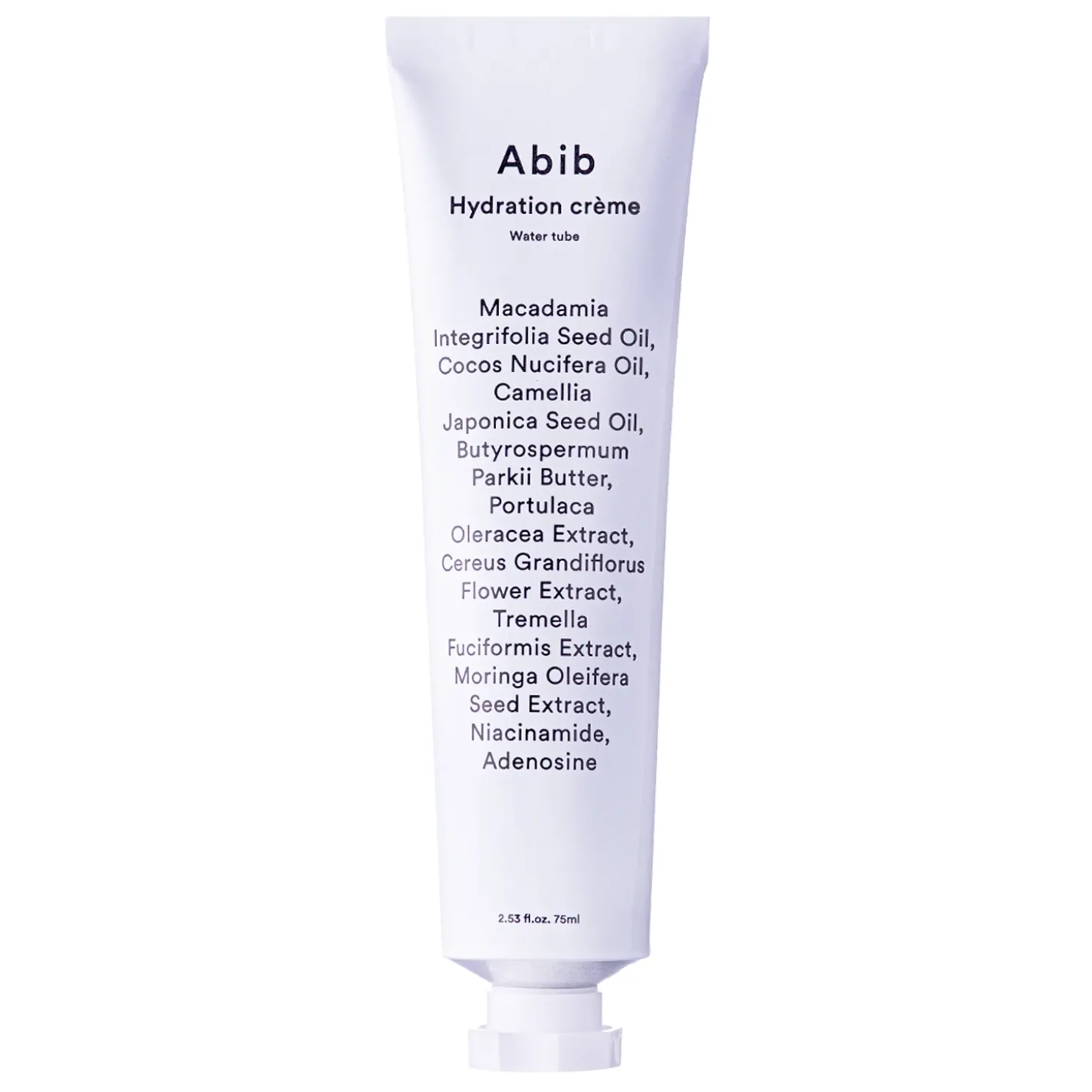 Abib - Hydration Creme Water Tube - Głęboko Nawilżający Krem do Twarzy - 75ml