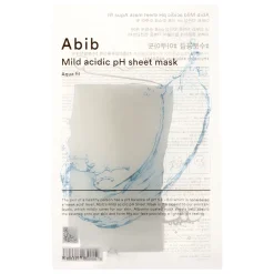Abib - Mild Acidic pH Sheet Mask Aqua Fit - Delikatna Maska w Płachcie - 30ml