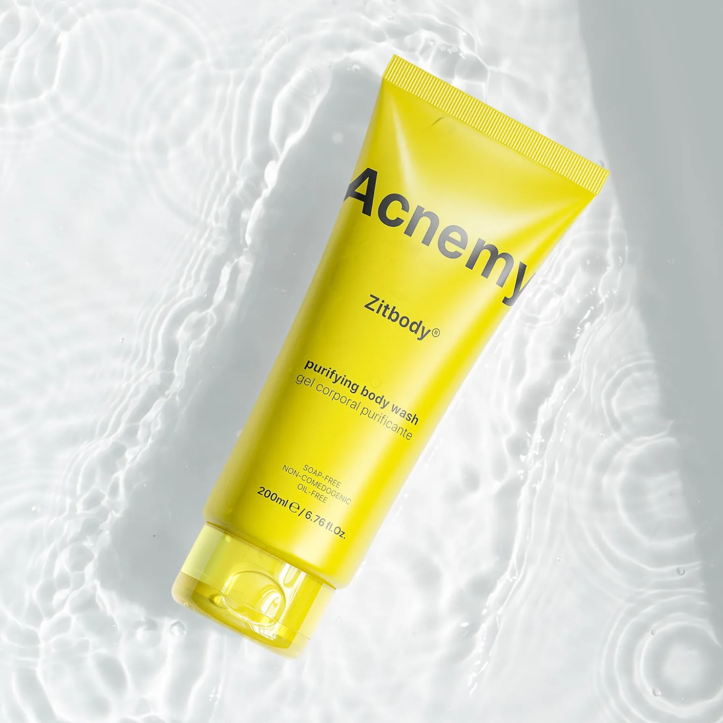 Acnemy - Zitbody - Oczyszczający Żel do Mycia Ciała z Kwasami AHA i BHA - 200ml