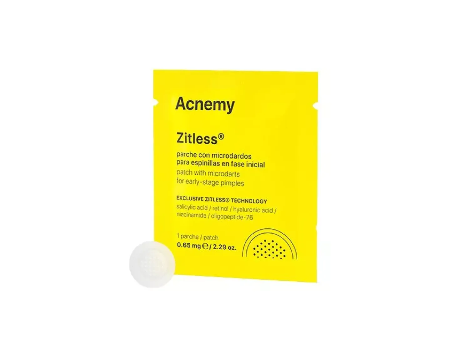Acnemy - Zitless - Patches for Early-Stage Pimples - Plastry Punktowe na Wypryski - 5szt.