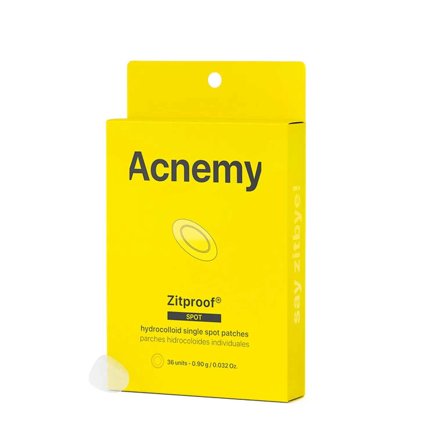 Acnemy - Zitproof Spot - Individual Hydrocolloid Patches - Plastry Punktowe Hydrokoloidowe - 36szt.