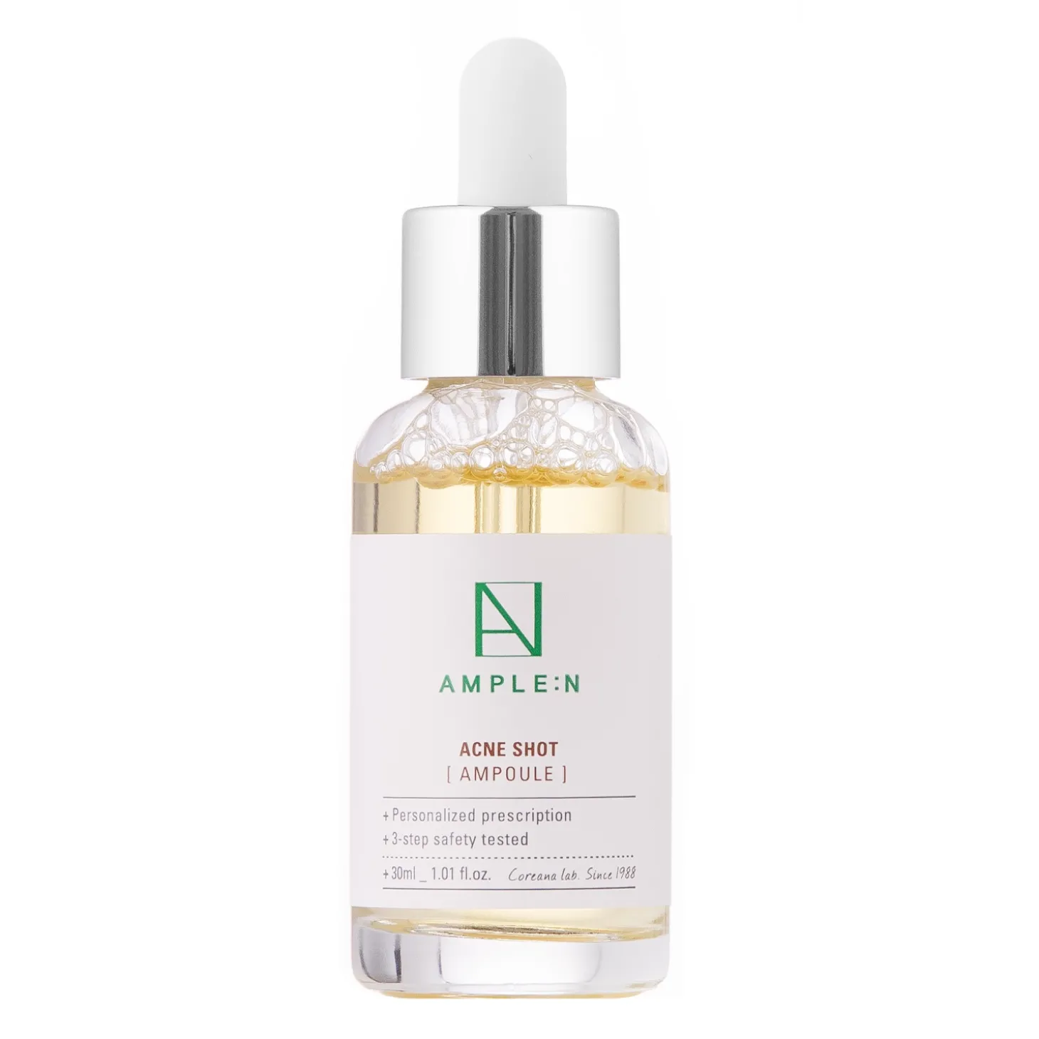 AMPLE:N - Acne Shot Ampoule - Kojąca Ampułka przeciw Niedoskonałościom - 30ml