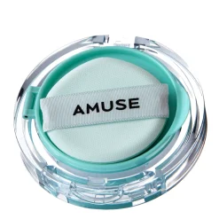 Amuse - Meta Fixing Vegan Cushion - Wegański Podkład w Poduszce o Wysokim Kryciu - 02 Nude - 15g