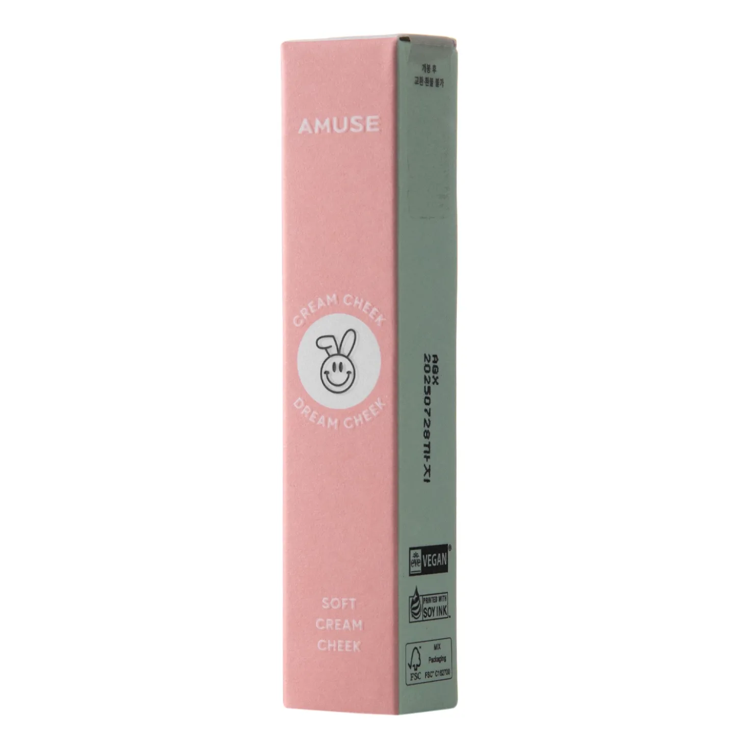 Amuse - Soft Cream Cheek - Kremowy Róż do Twarzy - 03 Peach Tan - 3g