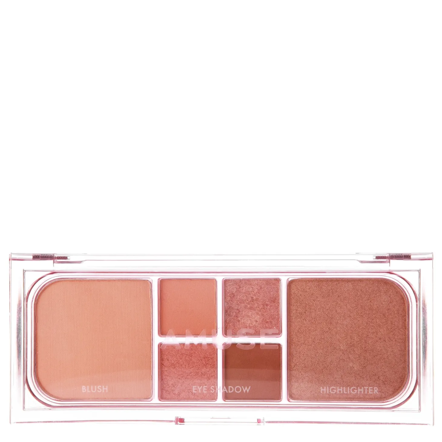 Amuse - Vegan Face All Palette - Wegańska Paleta do Makijażu Twarzy - 02 Peach Glow - 16,3g