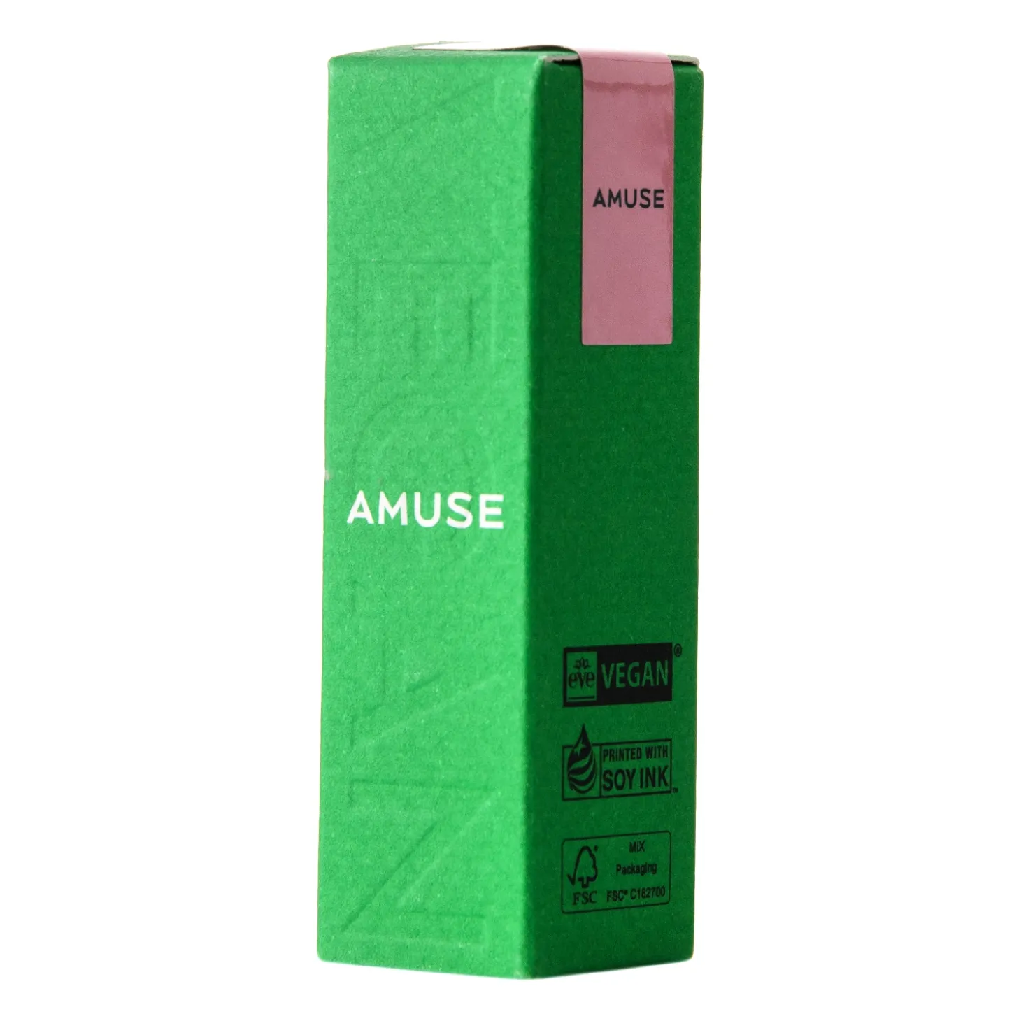 Amuse - Vegan Green Lip Balm - Wegański Nawilżający Balsam do Ust - 02 Rose - 3,5g