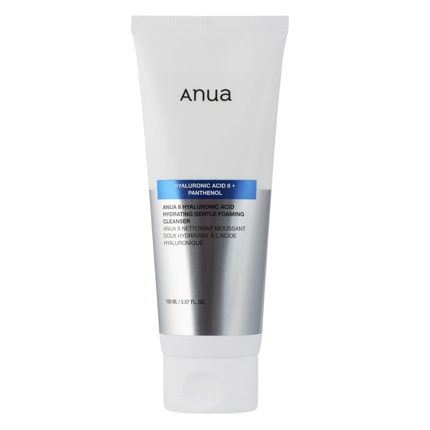 Anua - 8 Hyaluronic Acid Hydrating Gentle Foaming Cleanser - Nawilżająca Pianka do Oczyszczenia Twarzy - 150ml
