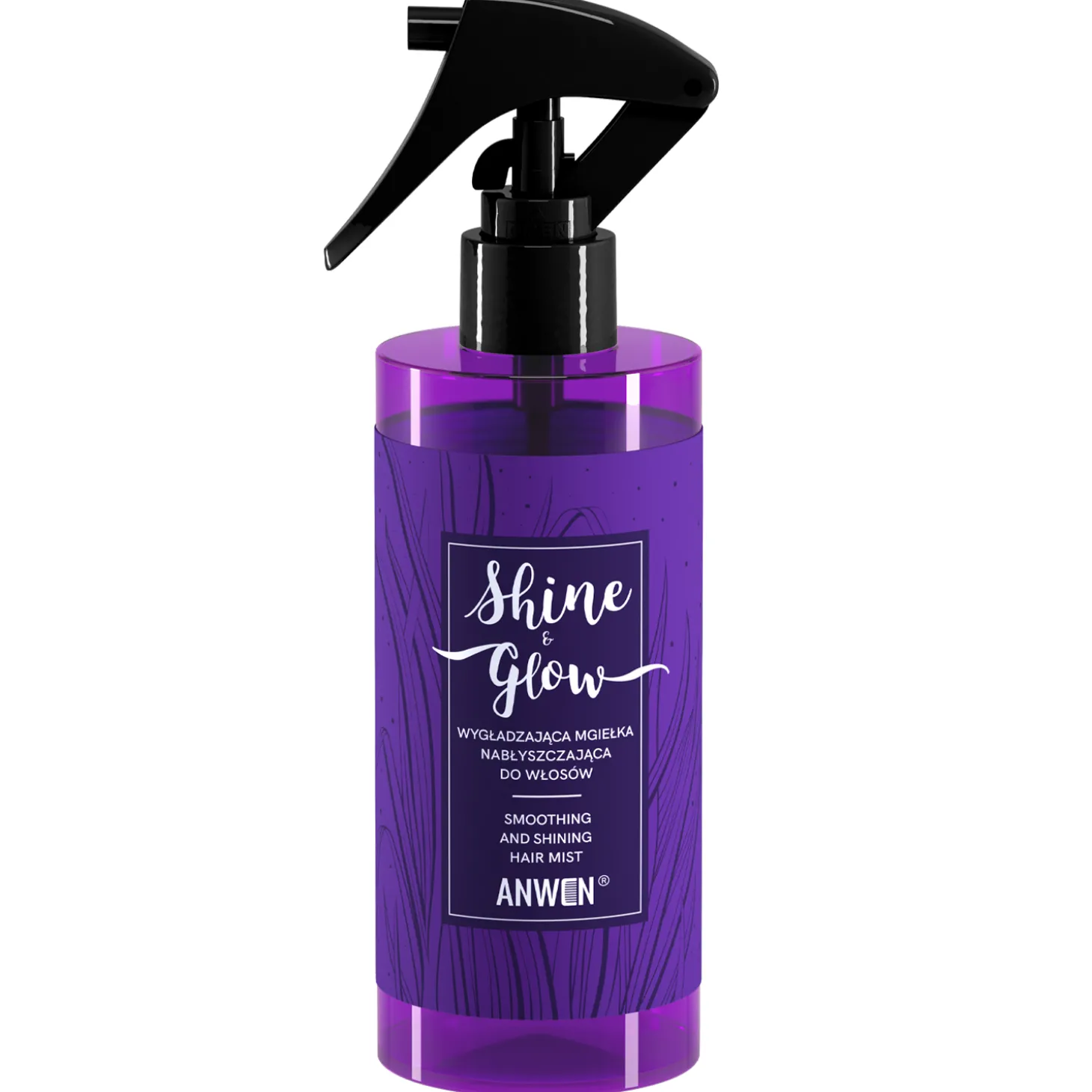 Anwen - Shine & Glow - Wygładzająca Mgiełka Nabłyszczająca do Włosów - 150ml