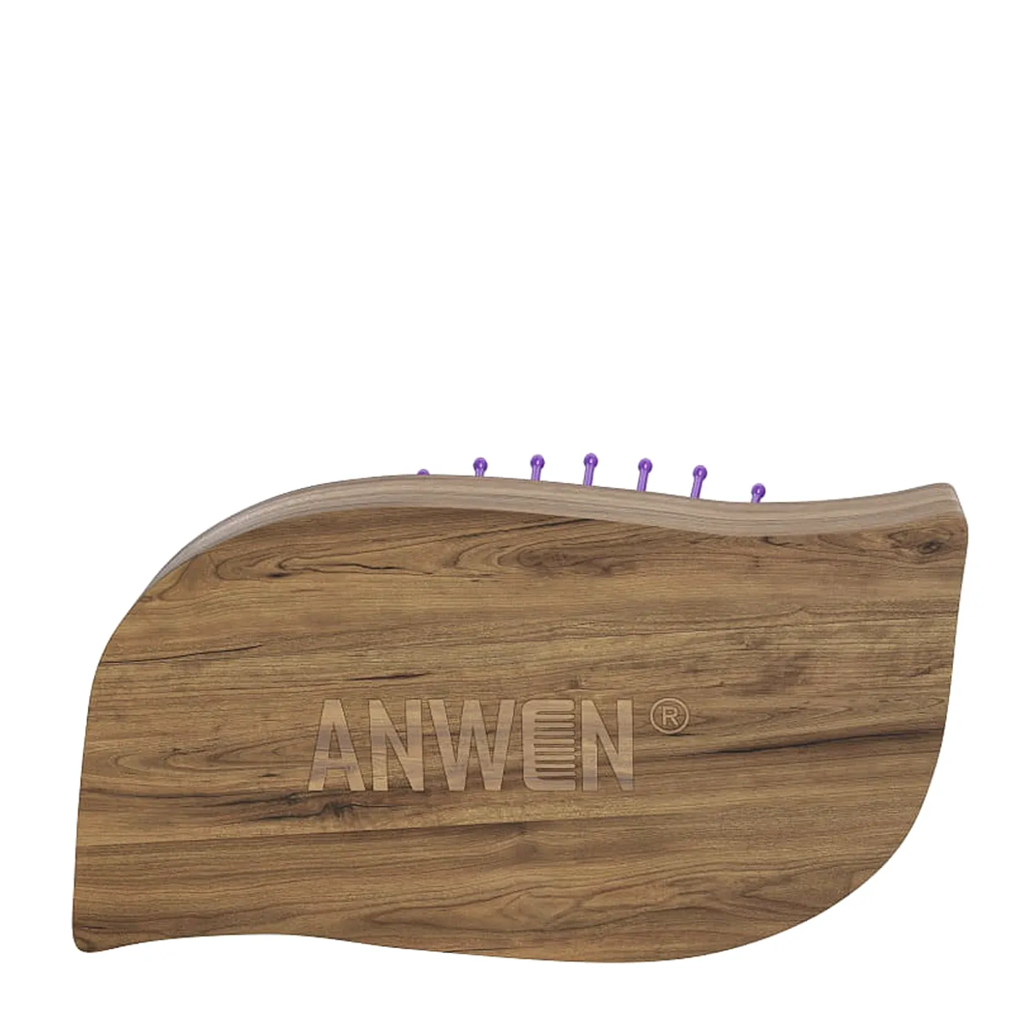 Anwen - Travel Hair Brush - Mini Drewniana Szczotka do Włosów