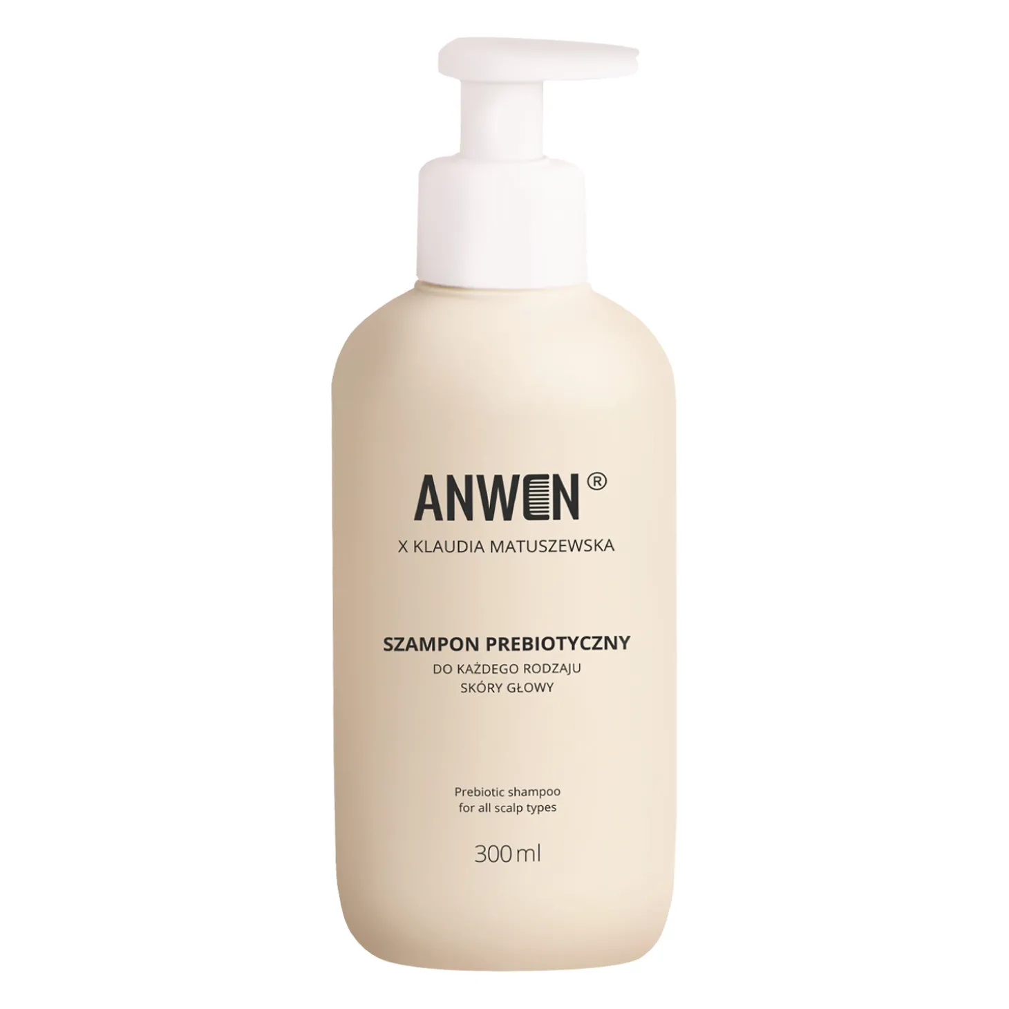 Anwen x Klaudia Matuszewska - Szampon Prebiotyczny do Każdego Rodzaju Skóry Głowy - 300ml