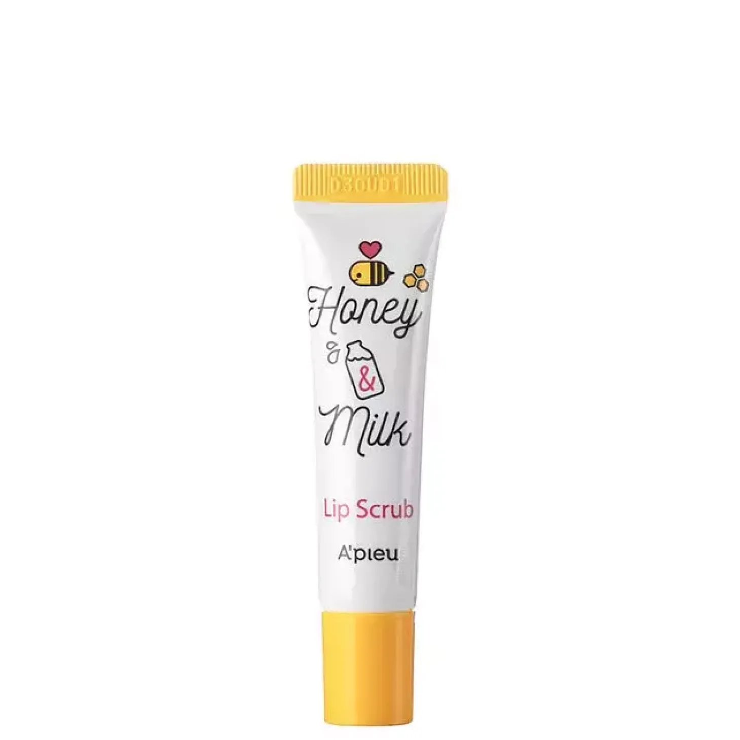 A'pieu - Honey & Milk Lip Scrub - Delikatny Peeling do ust z Miodem - 8ml