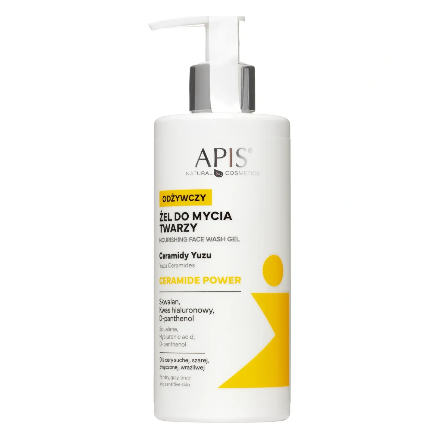 Apis - Ceramide Power - Odżywczy Żel do Mycia Twarzy - 300ml