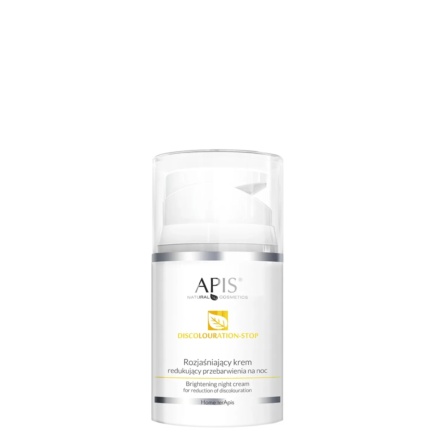 Apis - Discolouration-Stop - Brightening Night Cream for Reduction of Discolouration - Rozjaśniający Krem Redukujący Przebarwienia na Noc - 50ml