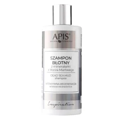 Apis - Inspiration - Szampon Błotny do Włosów z Minerałami z Morza Martwego - 300ml