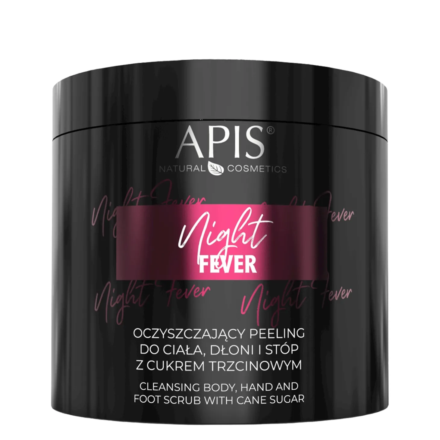 Apis - Night Fever - Oczyszczający Peeling do Ciała, Dłoni i Stóp z Cukrem Trzcinowym - 700g