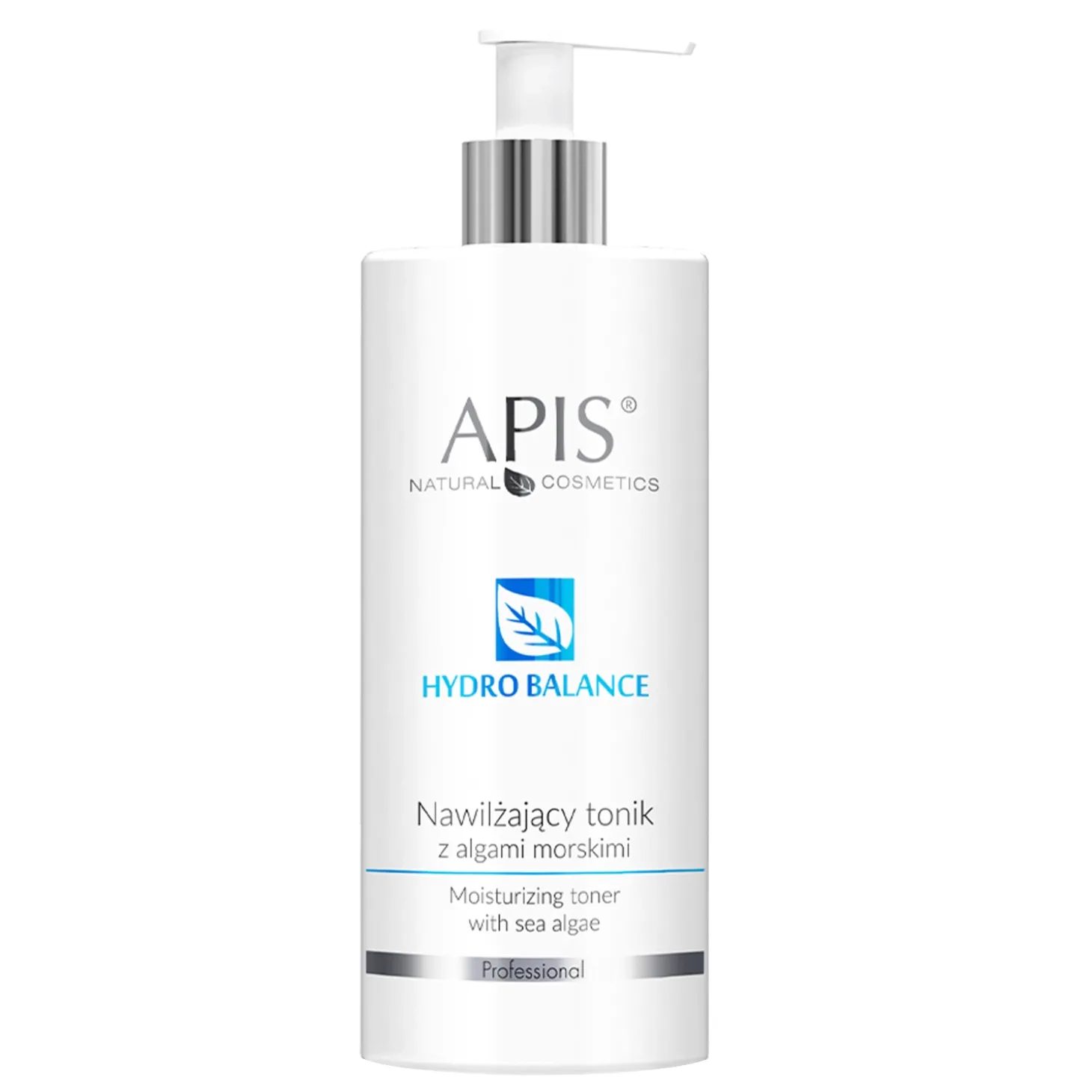 Apis - Professional - Hydro Balance - Moisturizing Toner with Sea Algae - Nawilżający Tonik z Algami Morskimi - 500ml