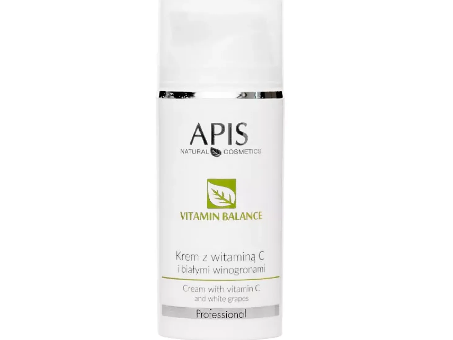 Apis - Professional - Vitamin Balance - Cream with Vitamin C and White Grapes - Krem do Twarzy z Witaminą C i Białymi Winogronami - 100ml