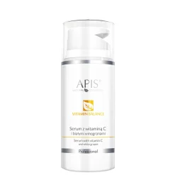 Apis - Professional - Vitamin Balance - Serum with Vitamin C and White Grapes - Serum z Witaminą C i Białymi Winogronami - 100ml