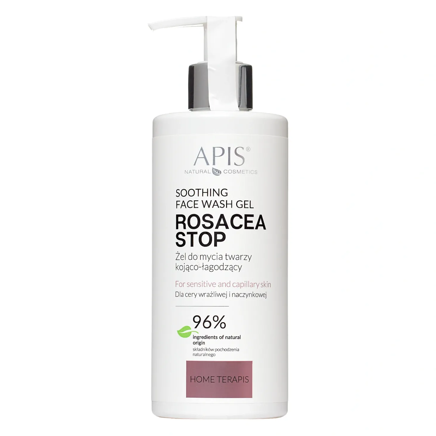 Apis - Rosacea-Stop - Kojąco-Łagodzący Żel do Mycia Twarzy - 300ml