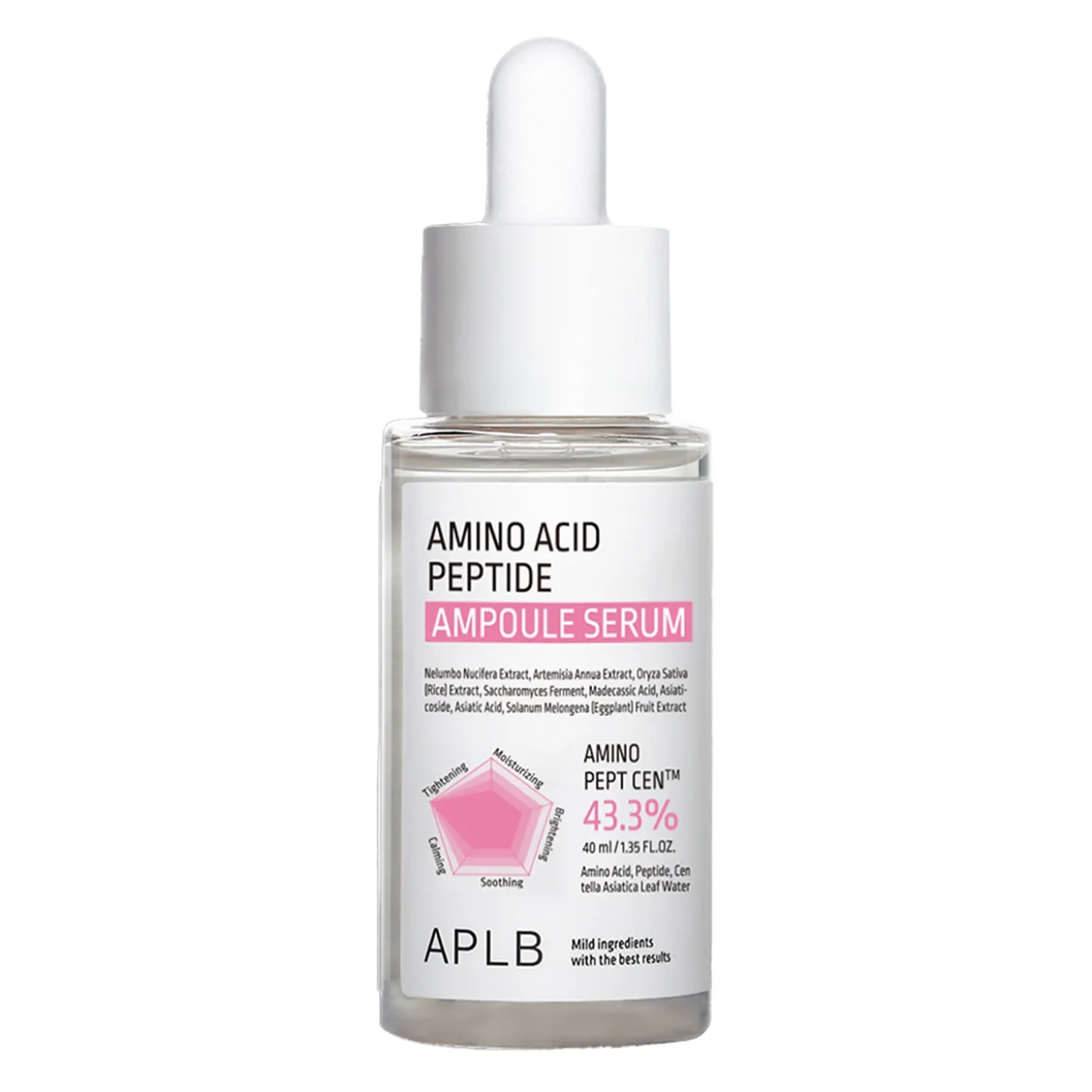 APLB - Amino Acid Peptide Ampoule Serum - Kojąco-Ujędrniające Serum do Twarzy - 40ml