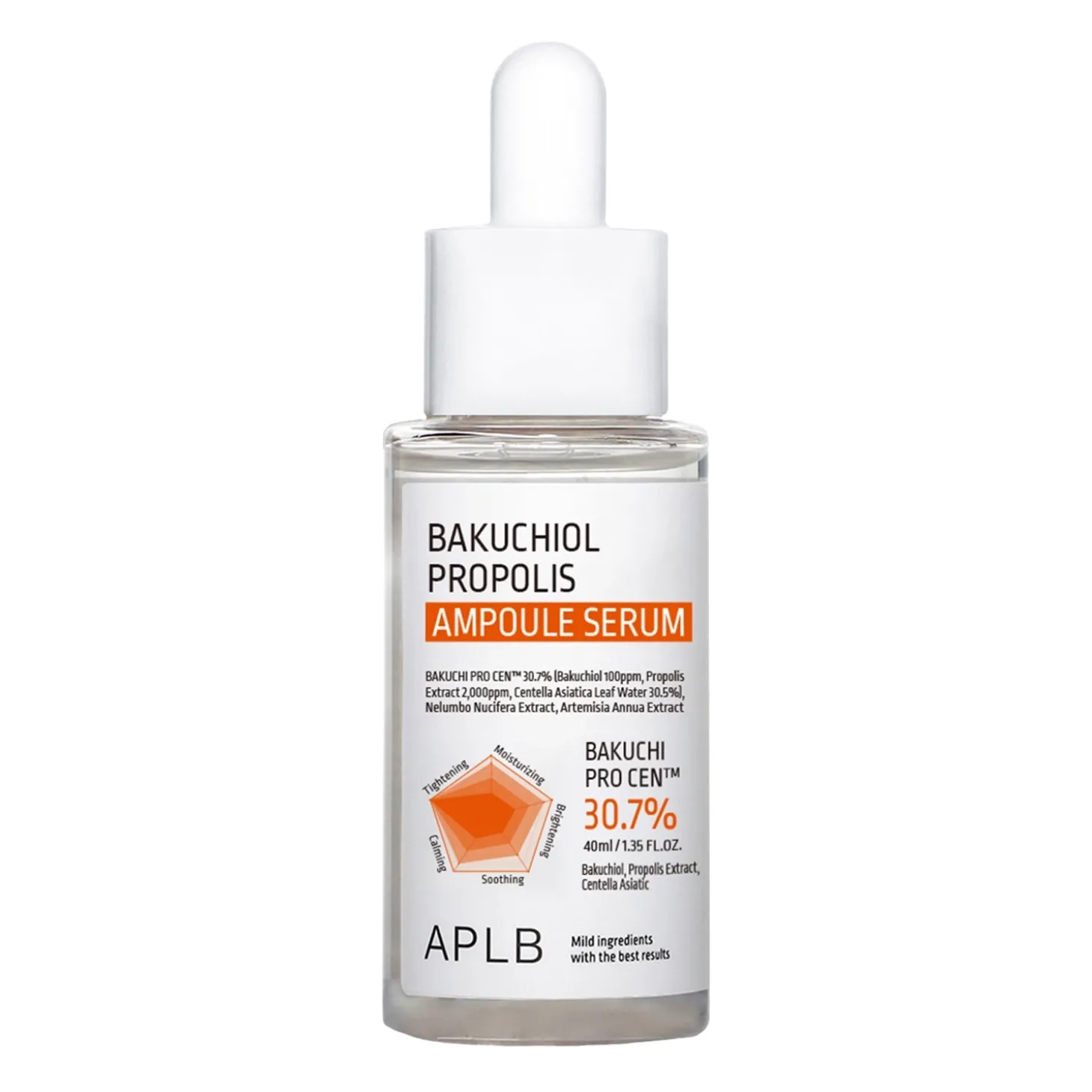 APLB - Bakuchiol Propolis Ampoule Serum - Ujędrniające Serum do Twarzy - 40ml