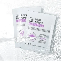 APLB - Collagen EGF Peptide Sheet Mask - Nawilżajaco-Ujędrniająca Maska w Płachcie do Twarzy - 1szt/25ml