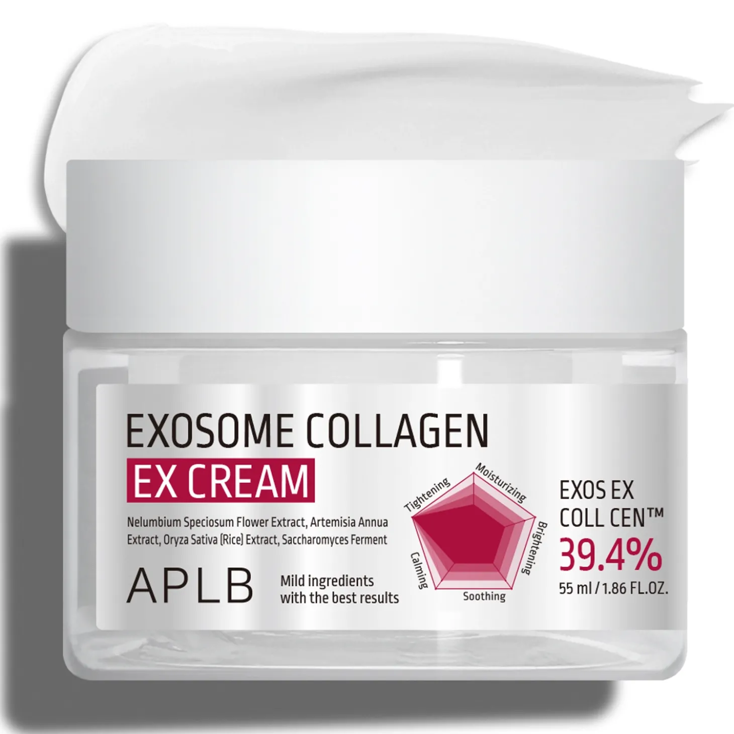 APLB - Exosome Collagen EX Cream - Krem do Twarzy z Kolagenem i Egzosomami - 55ml