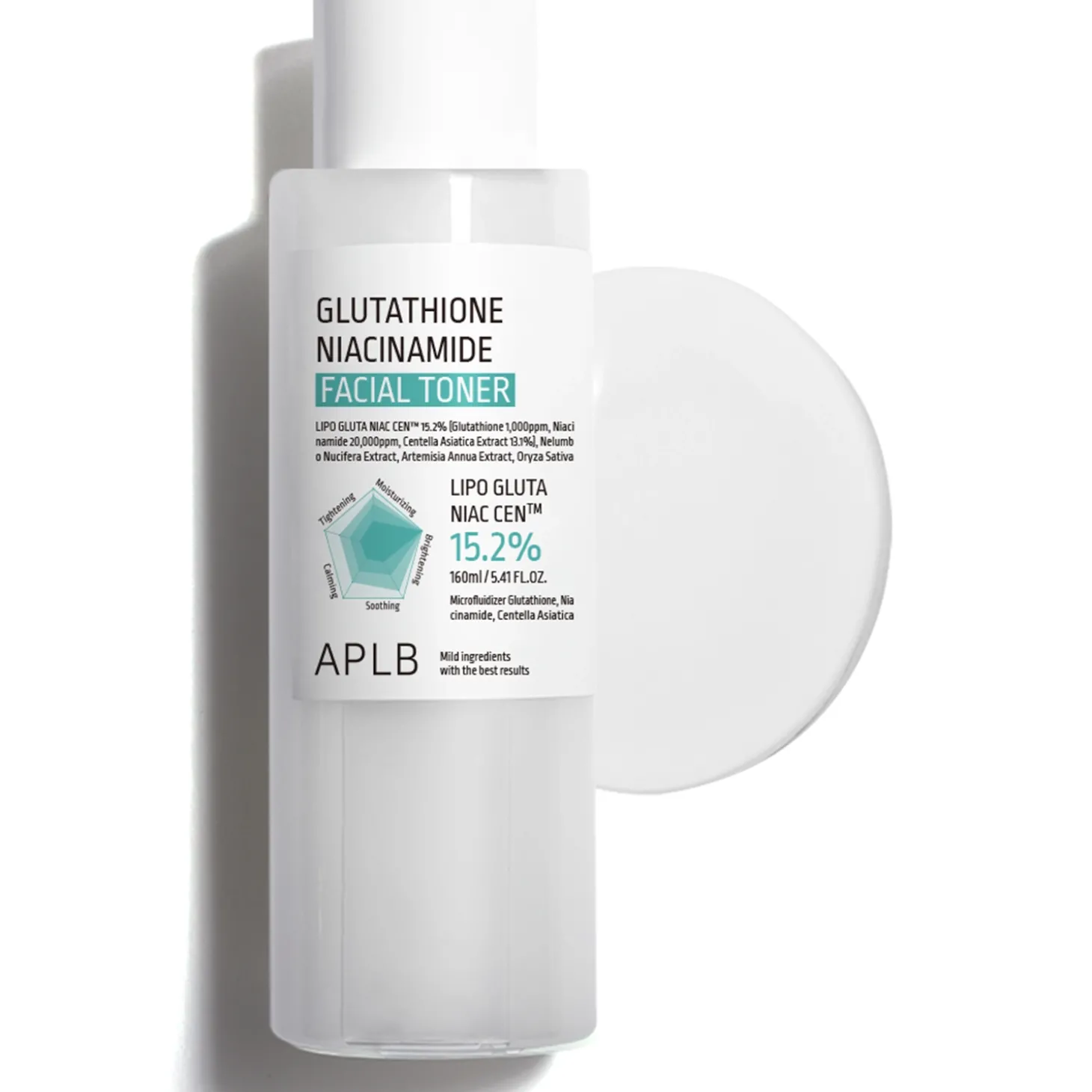 APLB - Glutathione Niacinamide Facial Toner - Rozjaśniający Tonik do Twarzy - 160ml