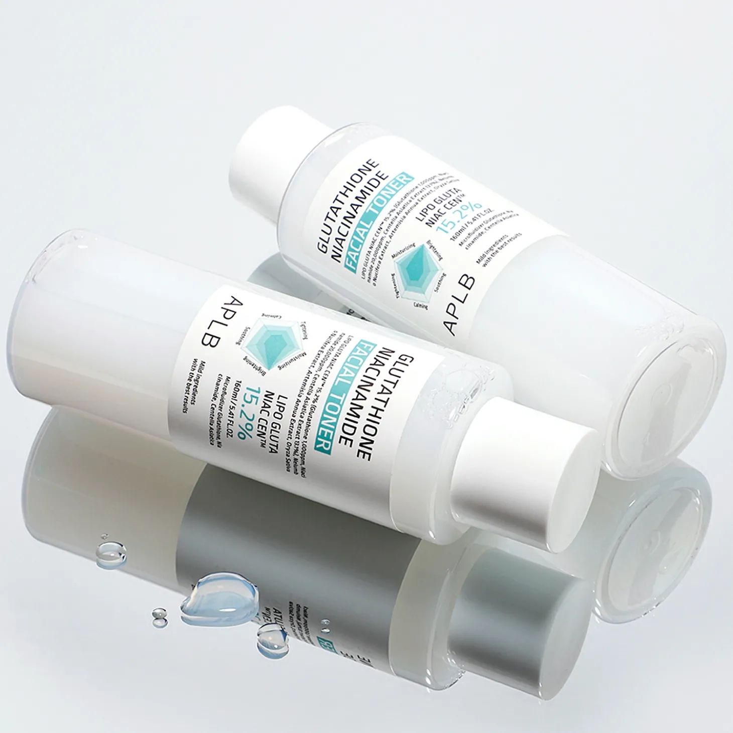 APLB - Glutathione Niacinamide Facial Toner - Rozjaśniający Tonik do Twarzy - 160ml