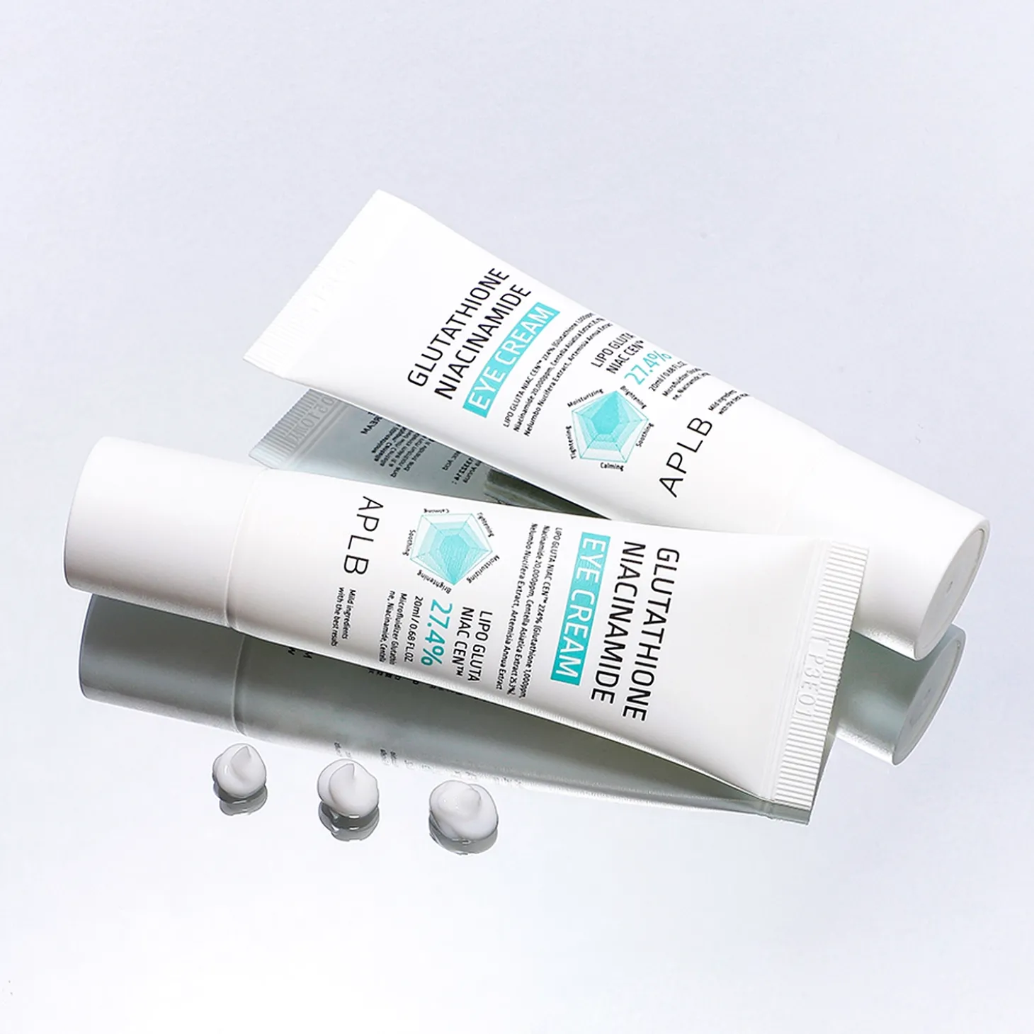 APLB - Glutathione Niacinamide Eye Cream - Rozjaśniający Krem pod Oczy - 20ml