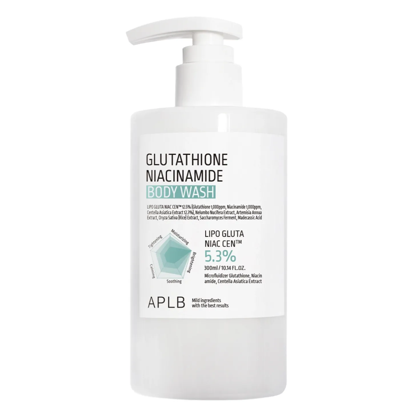 APLB - Glutathione Niacinamide Body Wash - Żel do Mycia Ciała - 300ml