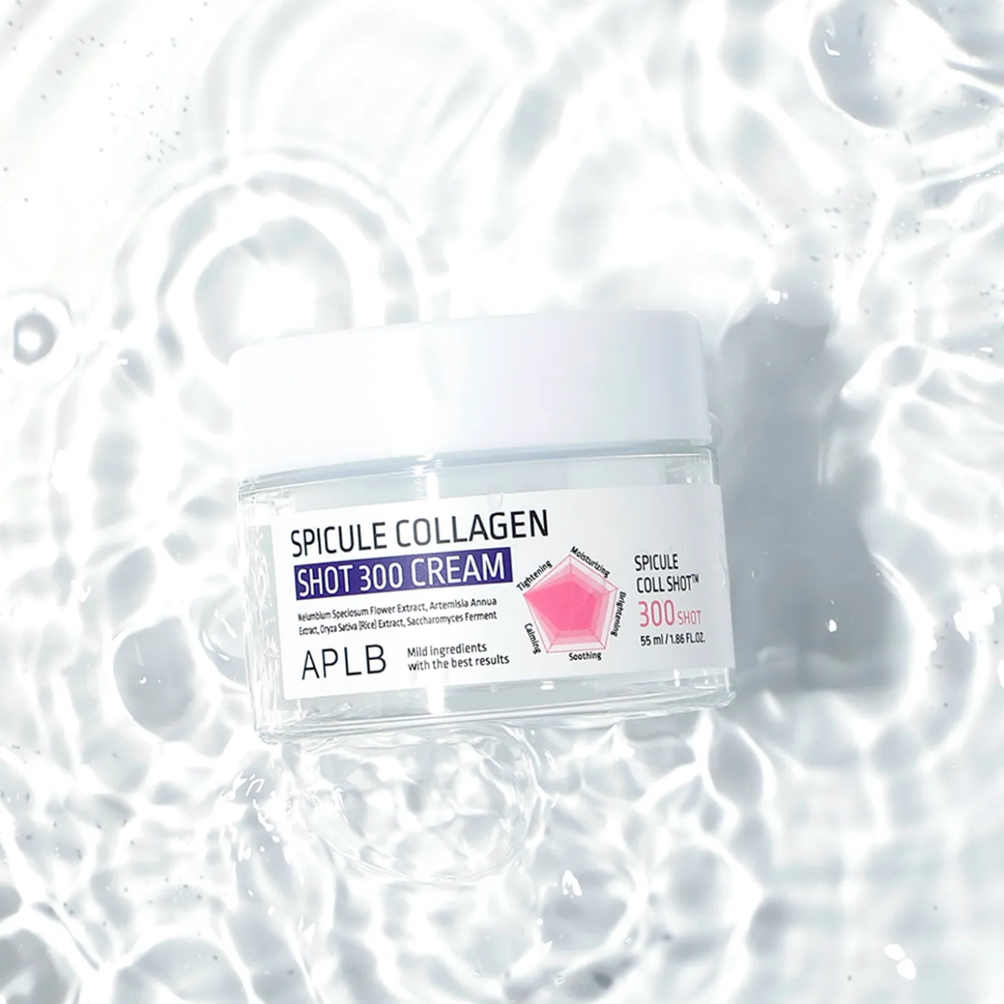 APLB - Spicule Collagen Shot 300 Cream - Mikroigłowy Krem z Kolagenem - 55ml