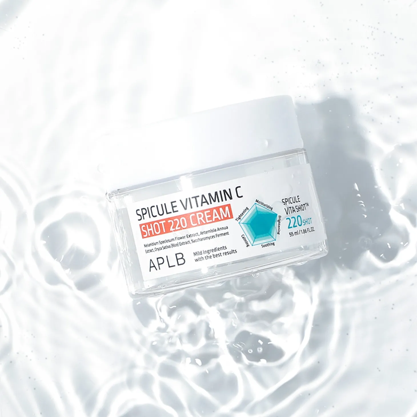 APLB - Spicule Vitamin C Shot 220 Cream - Mikroigłowy Krem z Witaminą C - 55ml