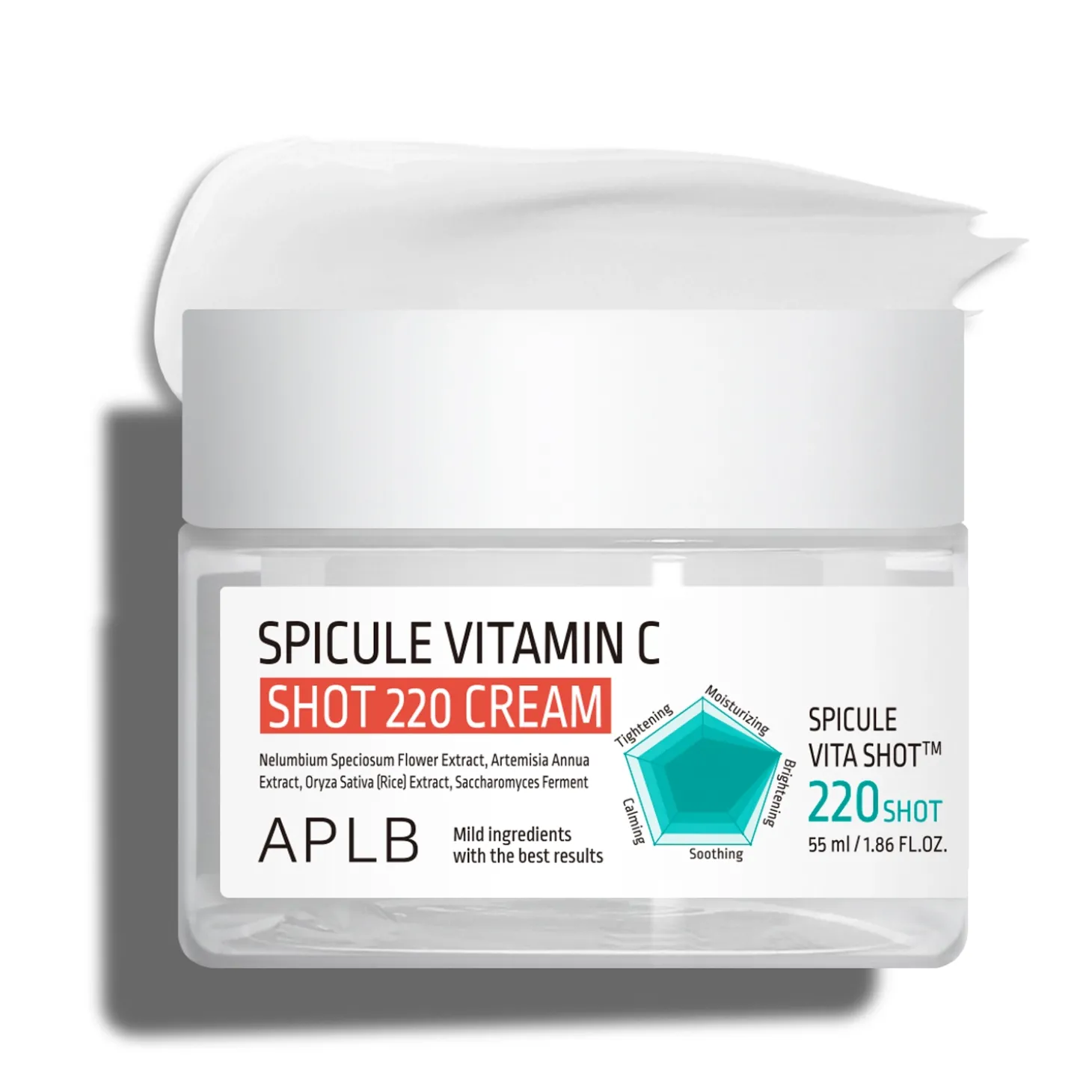 APLB - Spicule Vitamin C Shot 220 Cream - Mikroigłowy Krem z Witaminą C - 55ml