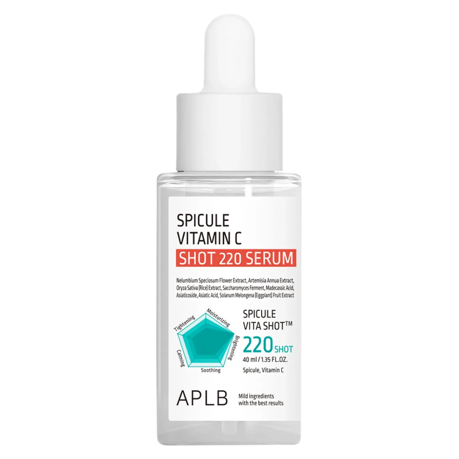 APLB - Spicule Vitamin C Shot 220 Serum - Mikroigłowe Serum z Witaminą C - 40ml