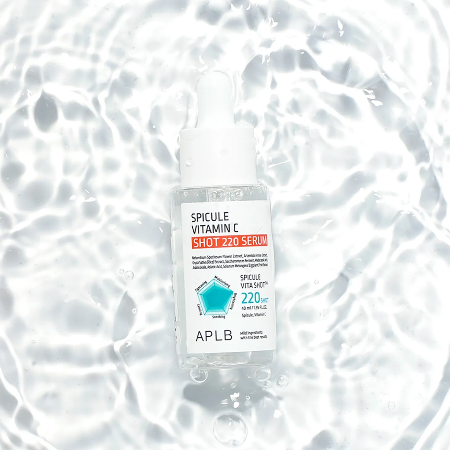 APLB - Spicule Vitamin C Shot 220 Serum - Mikroigłowe Serum z Witaminą C - 40ml