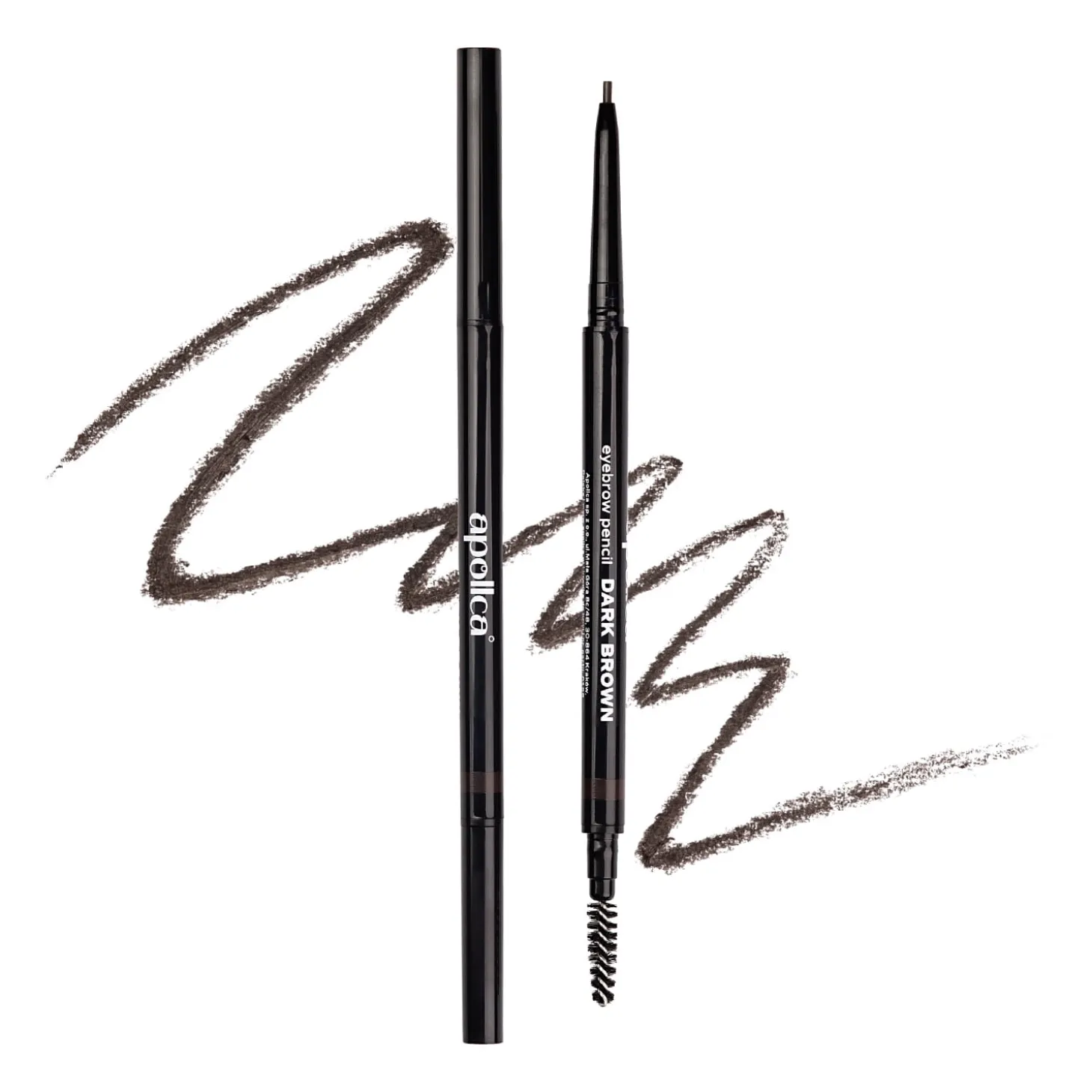 Apollca - Kredka do Brwi Powder - Dark Brown