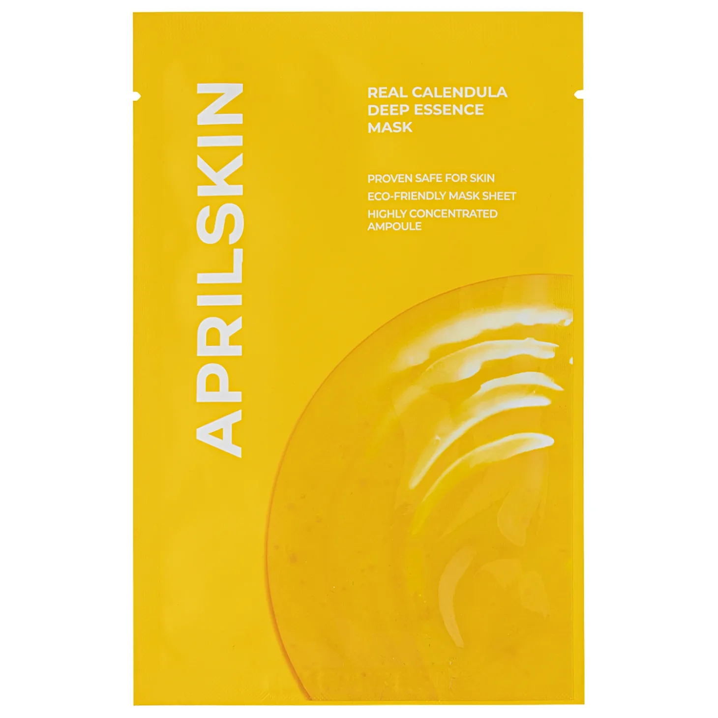 Aprilskin - Real Calendula Deep Essence Mask - Maseczka z Esencją z Nagietka - 20g