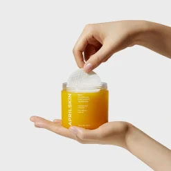 Aprilskin - Real Calendula Hyaluronic Toner Pad - Tonizujące Płatki Nagietkowe - 140g