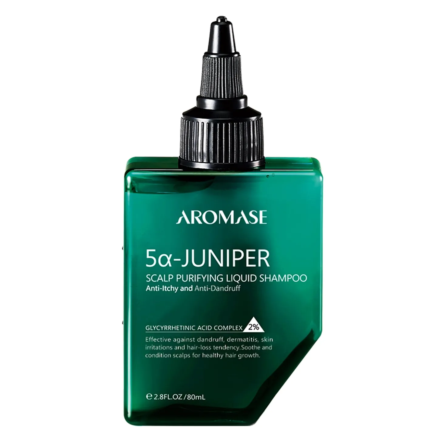 Aromase - 5α Juniper Scalp Purifying Liquid Shampoo - Płynny Szampon Oczyszczający do Skóry Głowy - 80ml