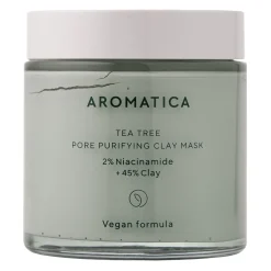 Aromatica - Tea Tree Pore Purifying Clay Mask - Maseczka Glinkowa - 120g