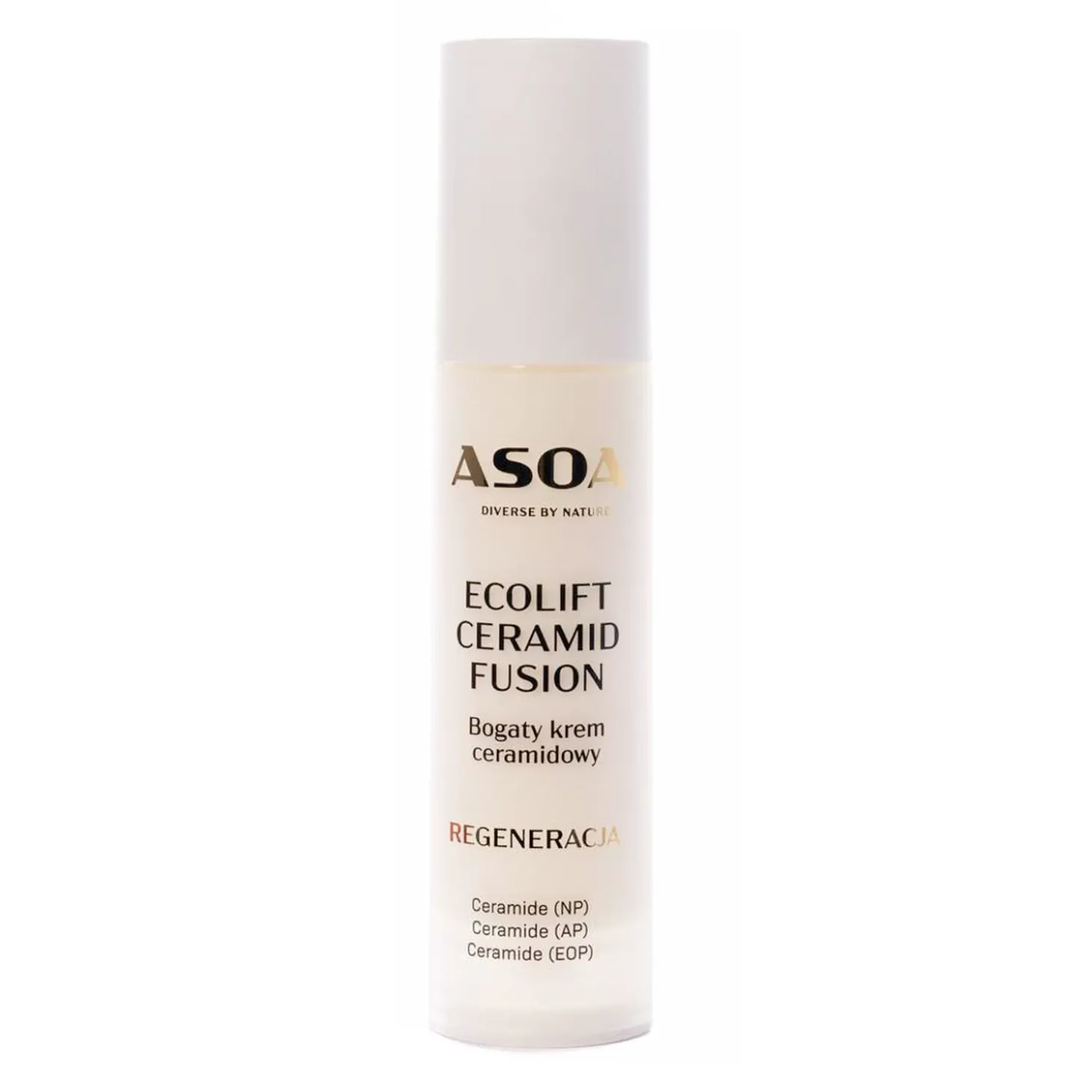 Asoa - Ecolift Ceramid Fusion - Bogaty Krem Ceramidowy - 50ml