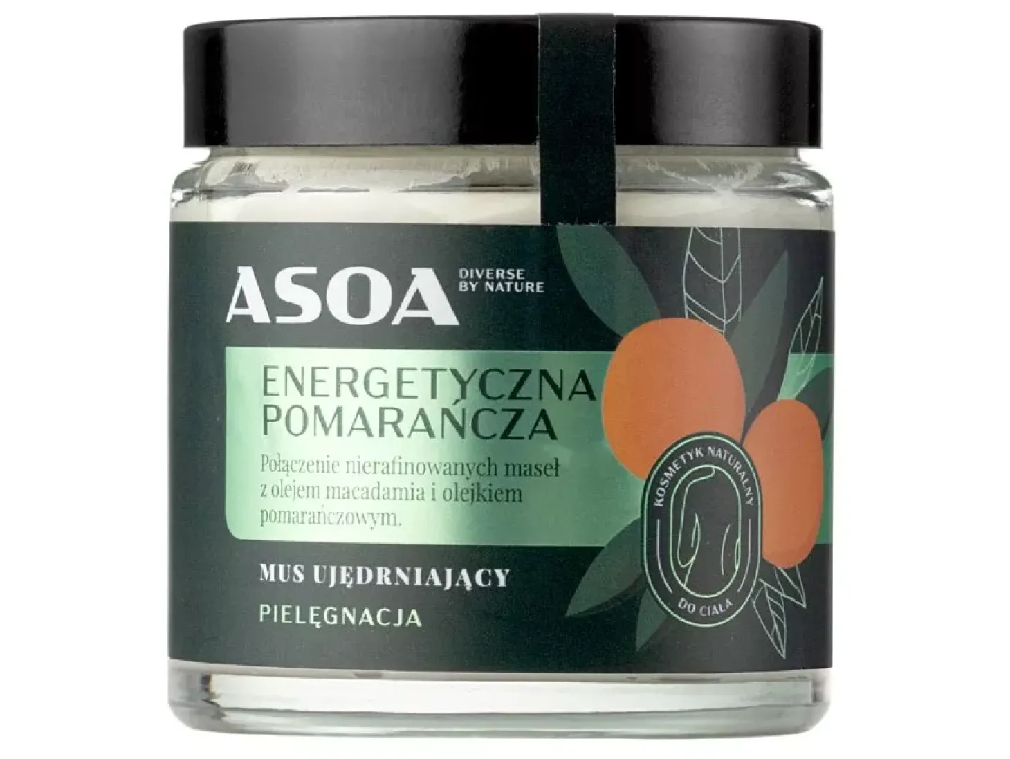 Asoa - Mus Ujędrniający do Ciała - Energetyczna Pomarańcza - 120ml