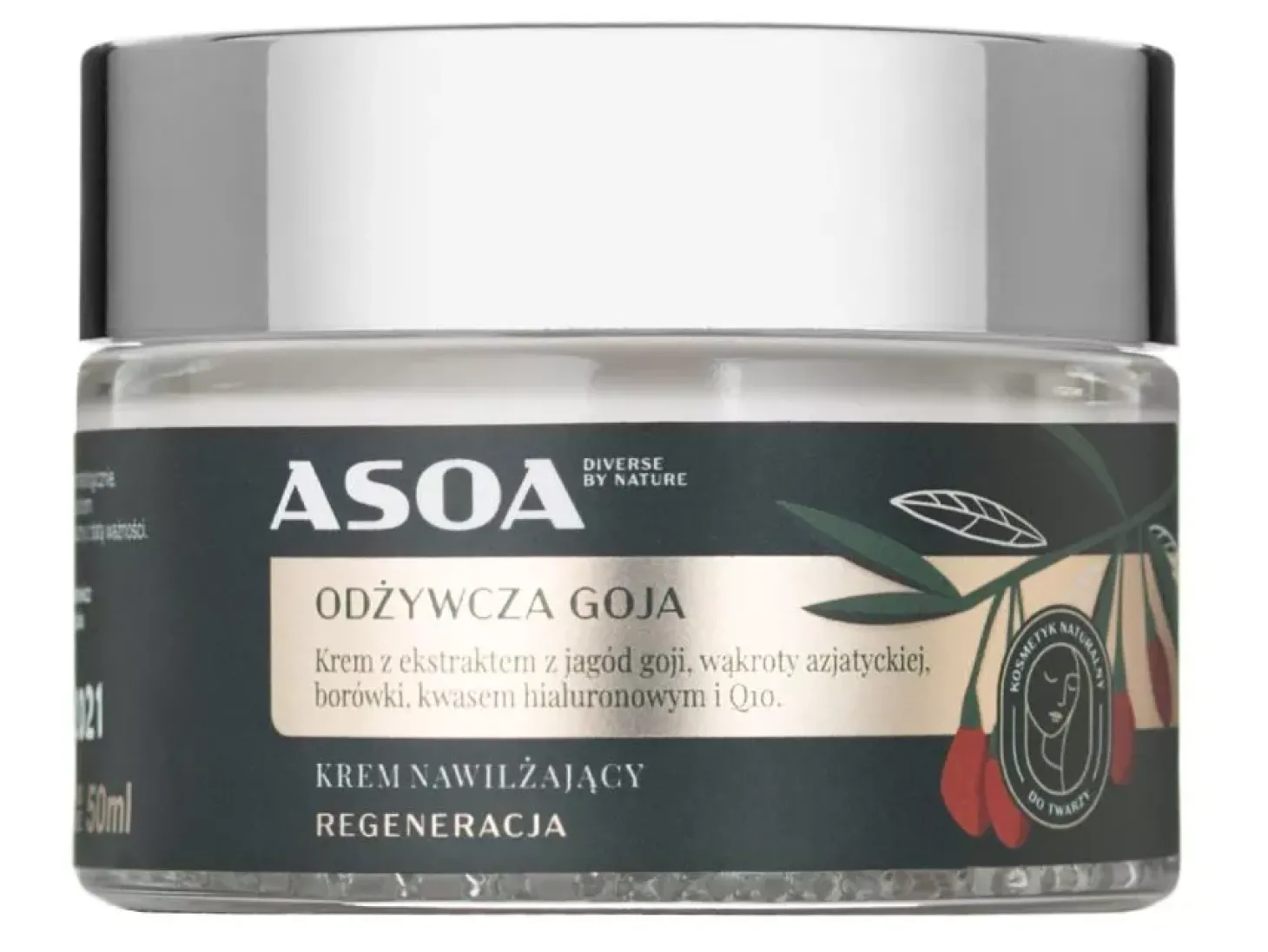 Asoa - Odżywcza Goja - Krem do Twarzy - 50ml