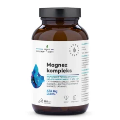 Aura Herbals - Magnez Kompleks, ATA Mg® - Kapsułki - 120szt