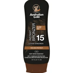 Australian Gold - Lotion with Bronzer SPF15 - Krem do Opalania z Naturalnym Bronzerem - 237ml