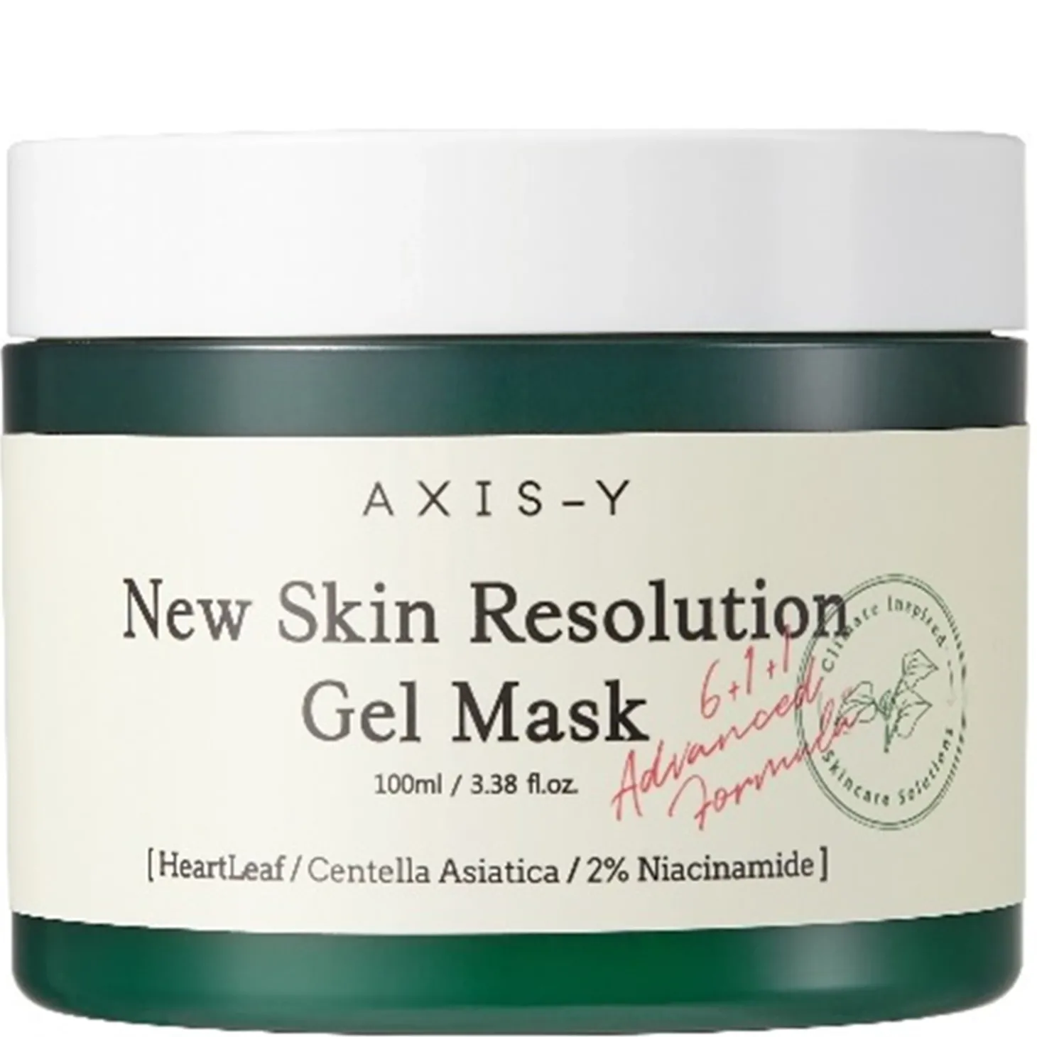 Axis-y - New Skin Resolution Gel Mask - Kojąca Maska Żelowa - 100ml