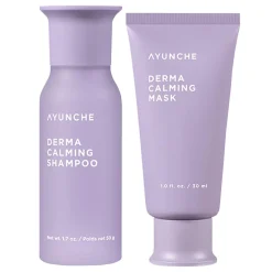 Ayunche - Derma Calming Mini Kit - Zestaw Kojących Produktów do Skóry Głowy - Mini - 50g+30ml