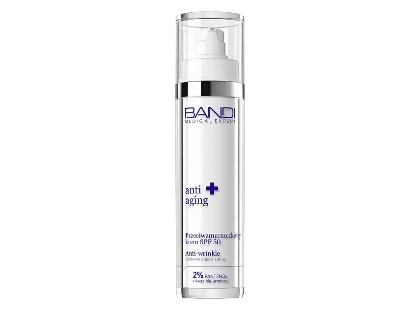 Bandi - Medical Expert - Anti Aging - Anti-Wrinkle Soothing Cream SPF50 - Przeciwzmarszczkowy Krem z Filtrem - 50ml